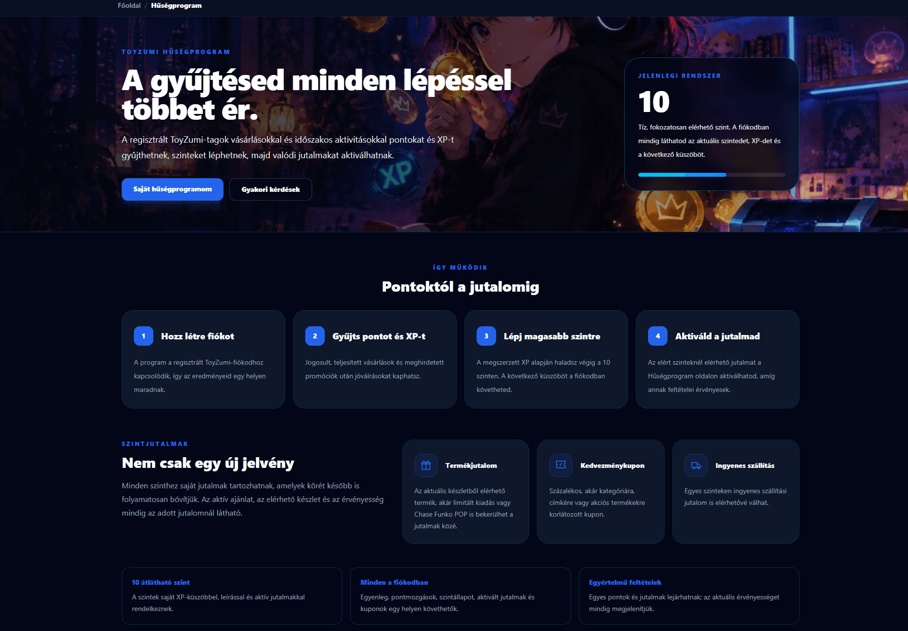 Pontoktól a jutalomig